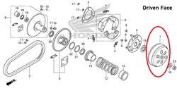 22100-KWN-900. OUTER COMP., CLUTCH