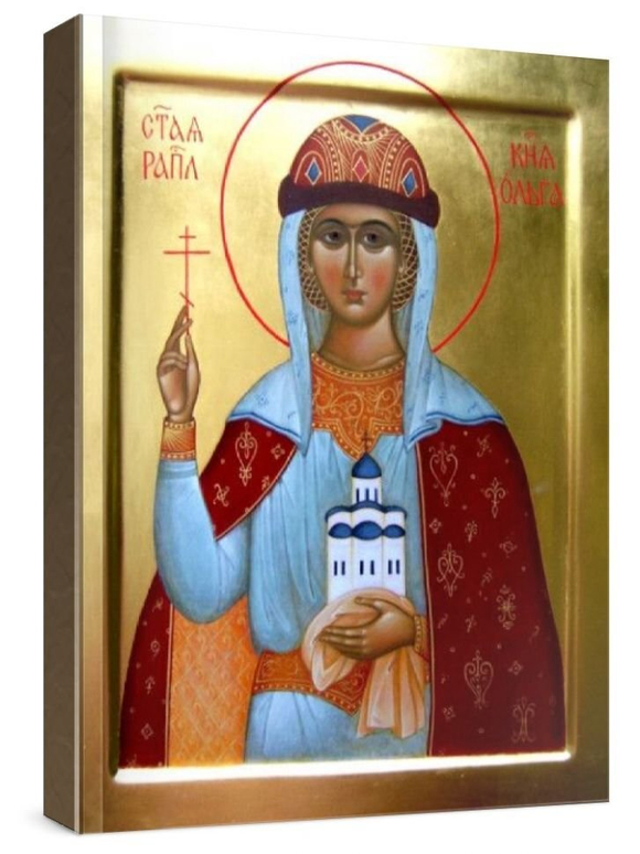 Ольга, княгиня (рукописная икона)