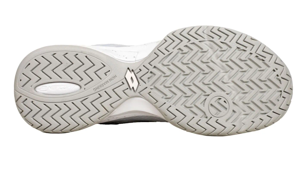 Женские теннисные кроссовки Lotto Mirage 300 III SPD - all white/vapor gray