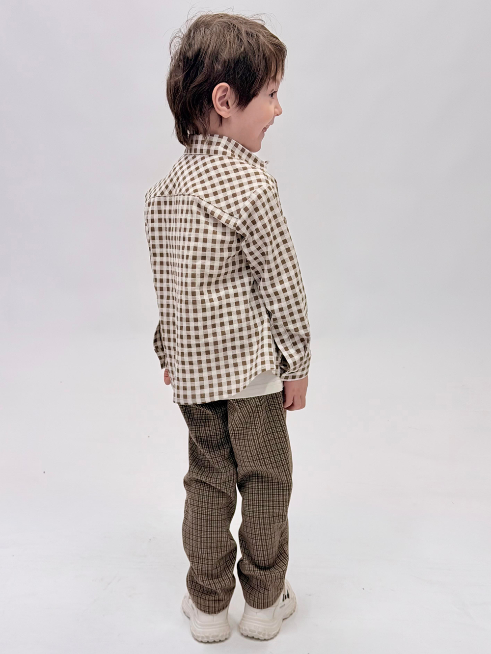 Сорочка для мальчика 3-8 лет