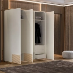 Шкаф NOA 2066 Neutro/Lacado Branco IDC Mobiliario