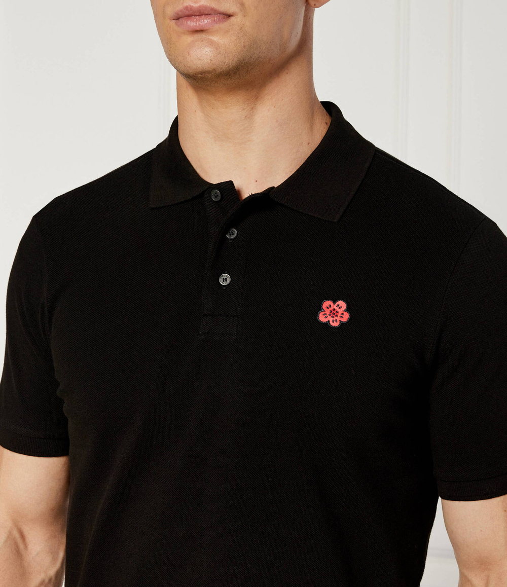 Поло BOKE FLOWER Kenzo - черный(FE65PO5394PU)