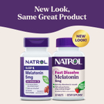 Natrol Melatonin Мелатонин, быстрорастворимые, клубника, 5 мг, 30 таблеток