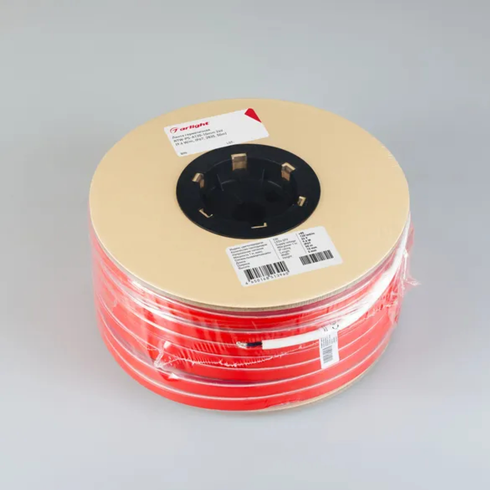 Светодиодная лента герметичная RTW-PS-A120-10mm 24V Warm2700 (9.6 W/m, IP67, 2835, 50m) (Arlight, -) 024579(2)