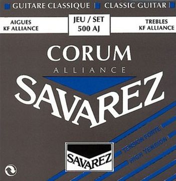 Струны для классической гитары Savarez 500AJ Alliance Corum