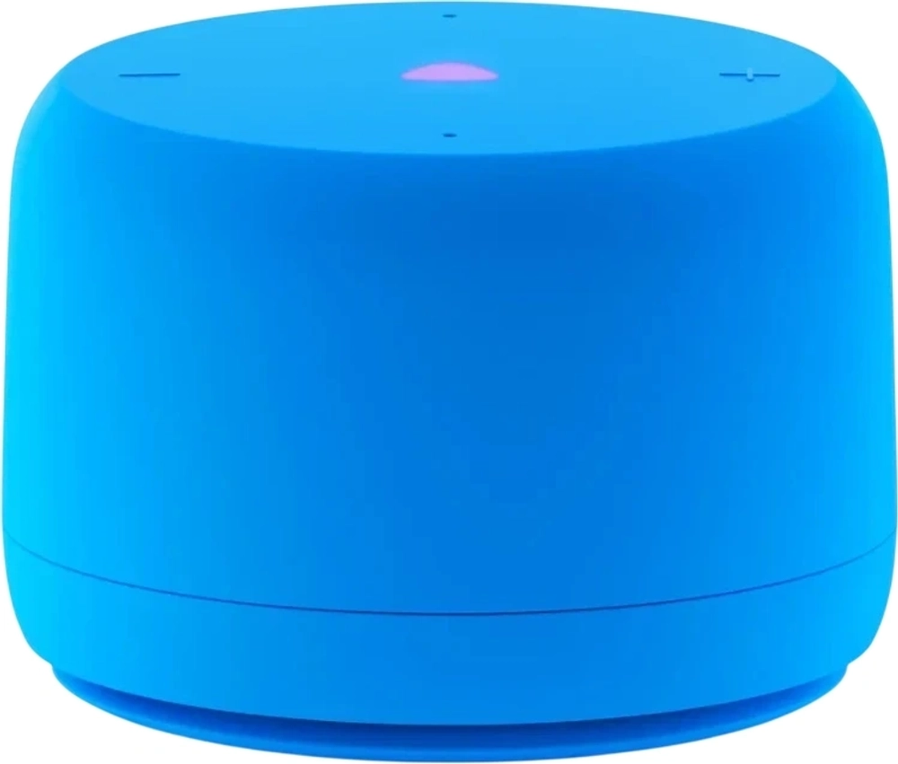 Умная колонка Yandex Станция Лайт 2 без часов Алиса синий 6W 1.0 BT/Wi-Fi 10м (YNDX-00028BLU)