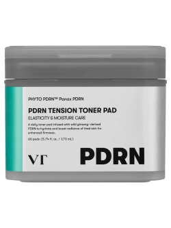 VT Cosmetics PDRN Tension Toner Pad тонер-пэды с ПДРН для сияния кожи