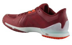 Мужские кроссовки теннисные Head Sprint Pro 3.5 - dark red/orange