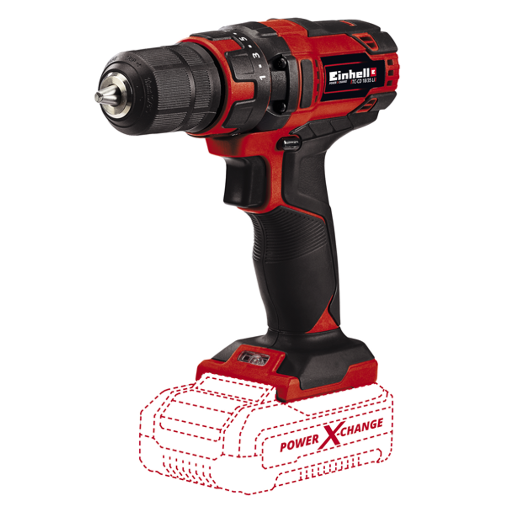 Дрель-шуруповерт 18V Einhell PXC TC-CD 18/35 Li - Solo без АКБ и ЗУ