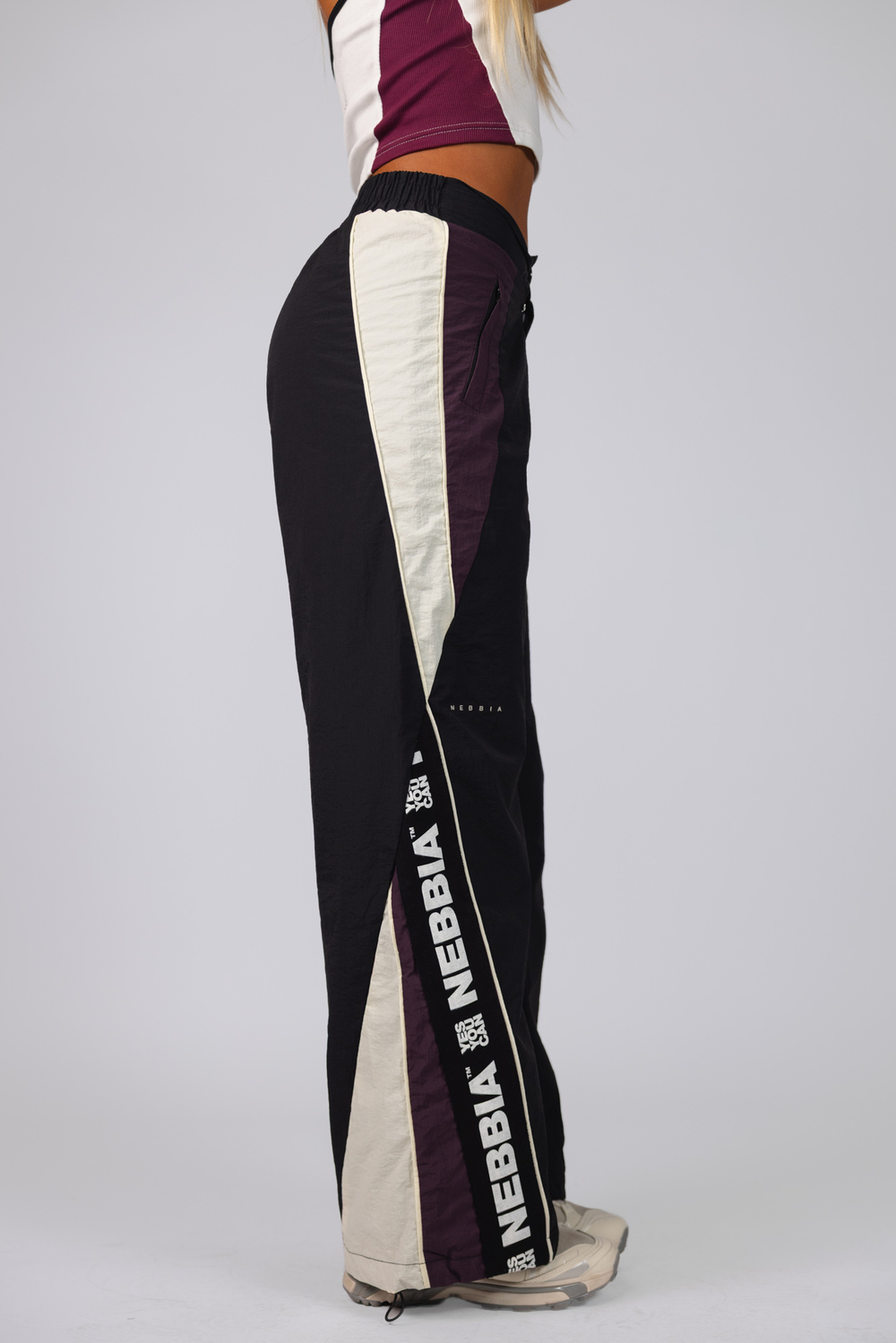 Спортивные брюки Parachute Pants BLOCK 97 920 Черно - Белые