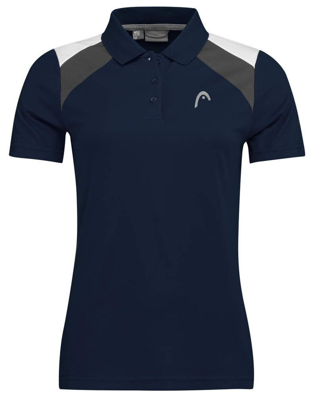Женское поло Head Club 22 Tech W - dark blue