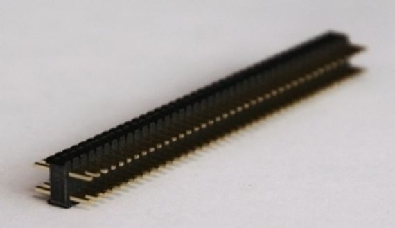 Разъём PLL2x40 широкая шаг 1,27мм