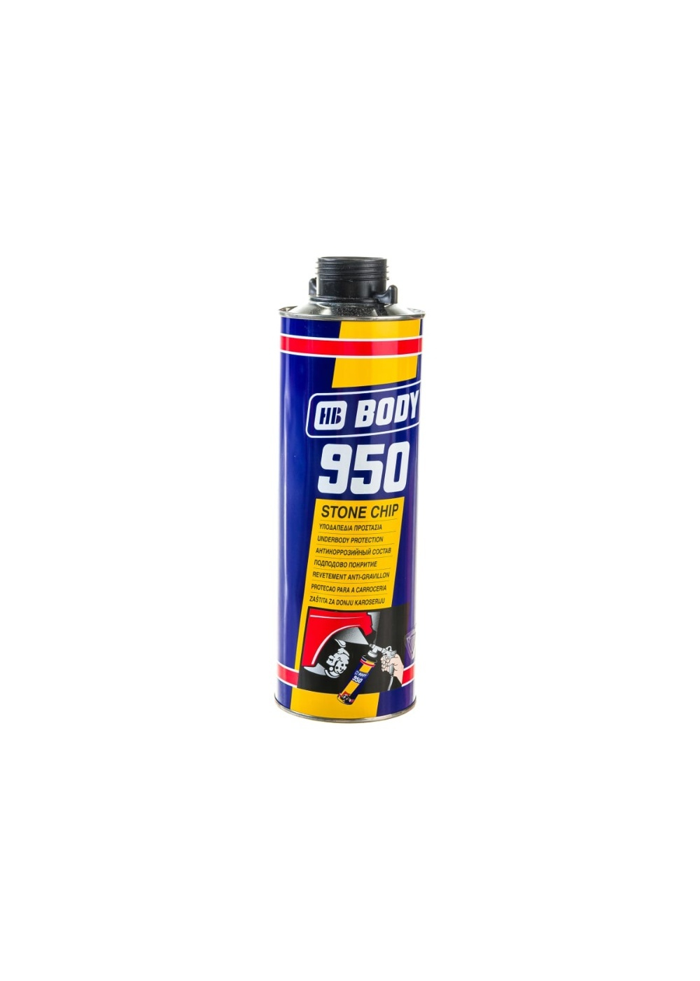 Антигравий 950 черный 1л