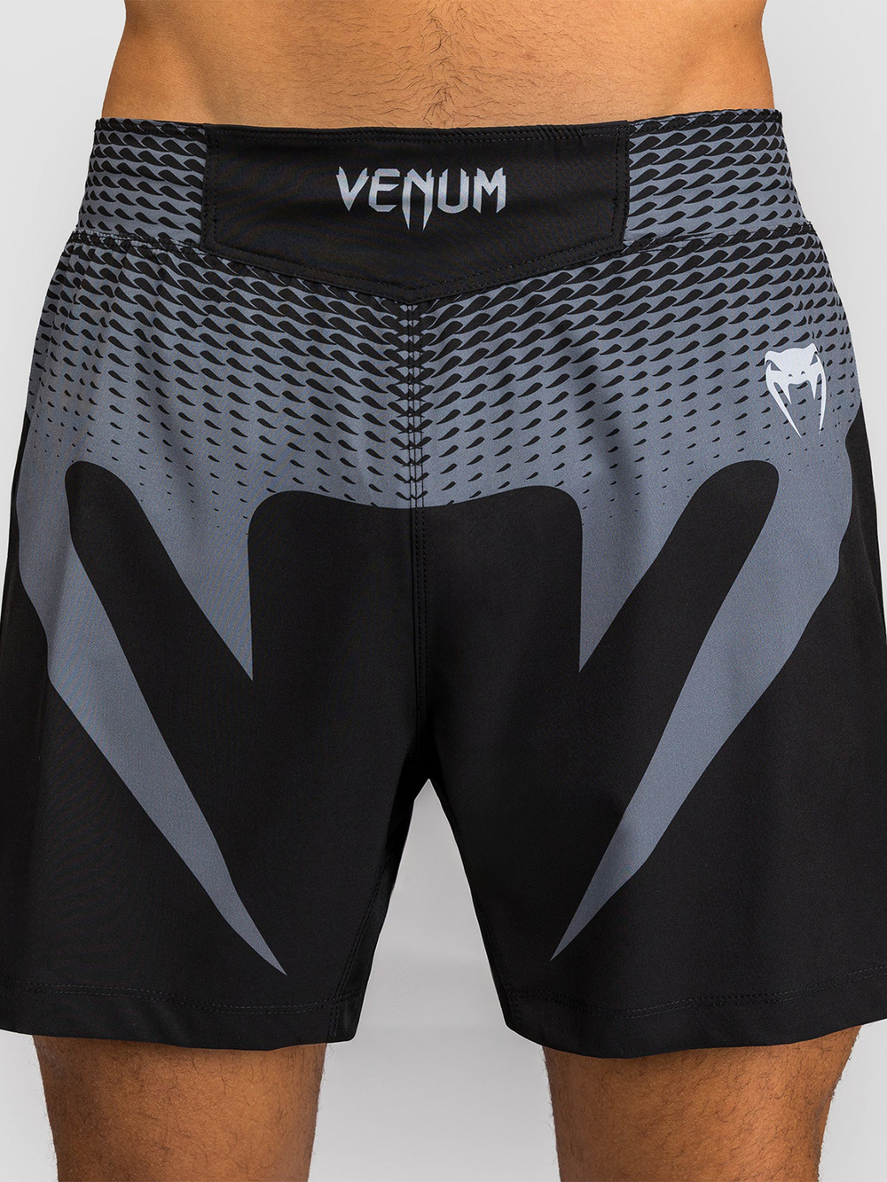 Шорты ММА Venum No Gi Black/Silver Grey