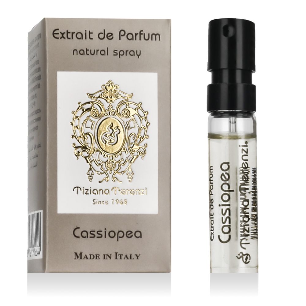 Tiziana Terenzi Cassiopea Extrait de parfum - sample 1.5 ml (unisex) Tiziana Terenzi Cassiopea Extrait de parfum - sample 1.5 ml (unisex)