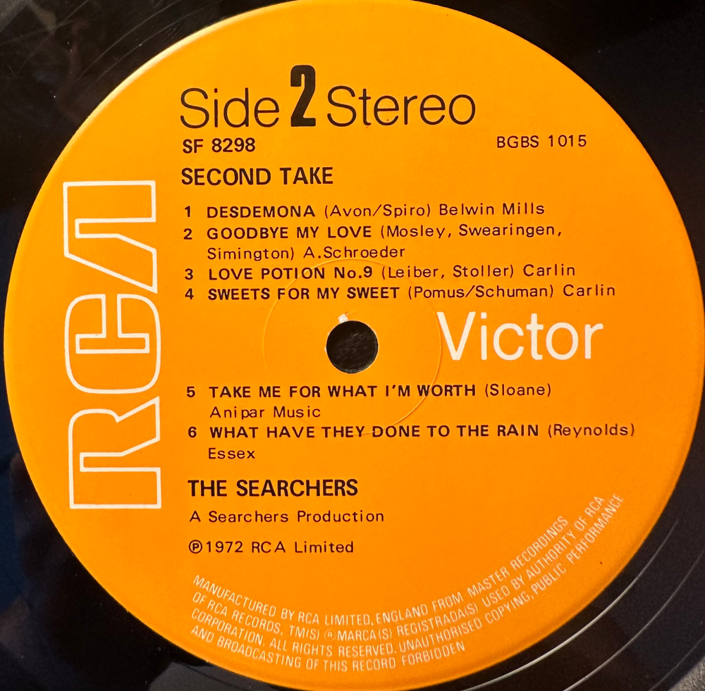 The Searchers - Second Take (Англия 1972г.)