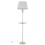 Citilux Вена CL402920T Торшер патина со столиком и белым абажуром
