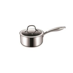 Сотейник 2,7 л с крышкой 20/18,5*14,5 см New Kitchen Honeycombs нерж. с антиприг. покр. ИНДУКЦИЯ