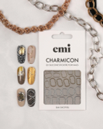 Charmicon 3D Silicone Stickers №241 Абстрактные цепи
