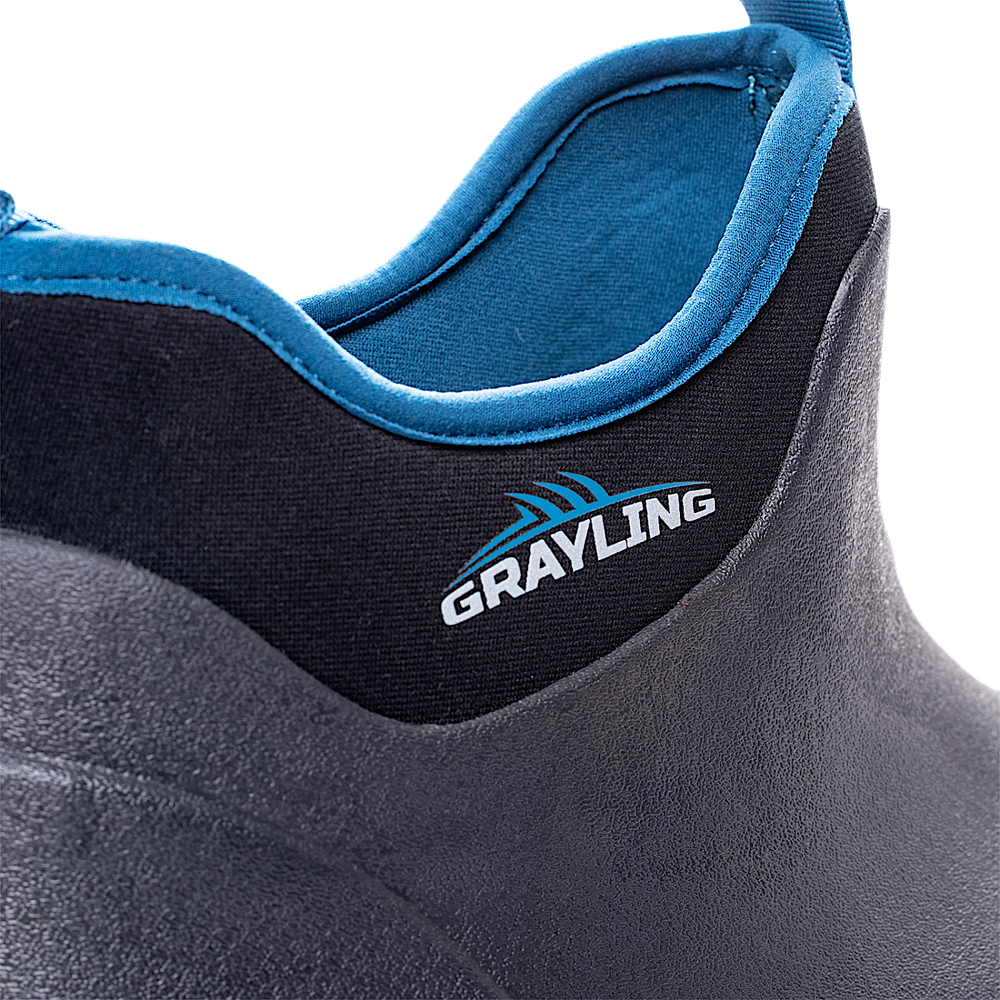 Полусапоги Nova-Tex Reef(Риф) Неопреновые Низкие сапоги GRAYLING чёрный/синий -