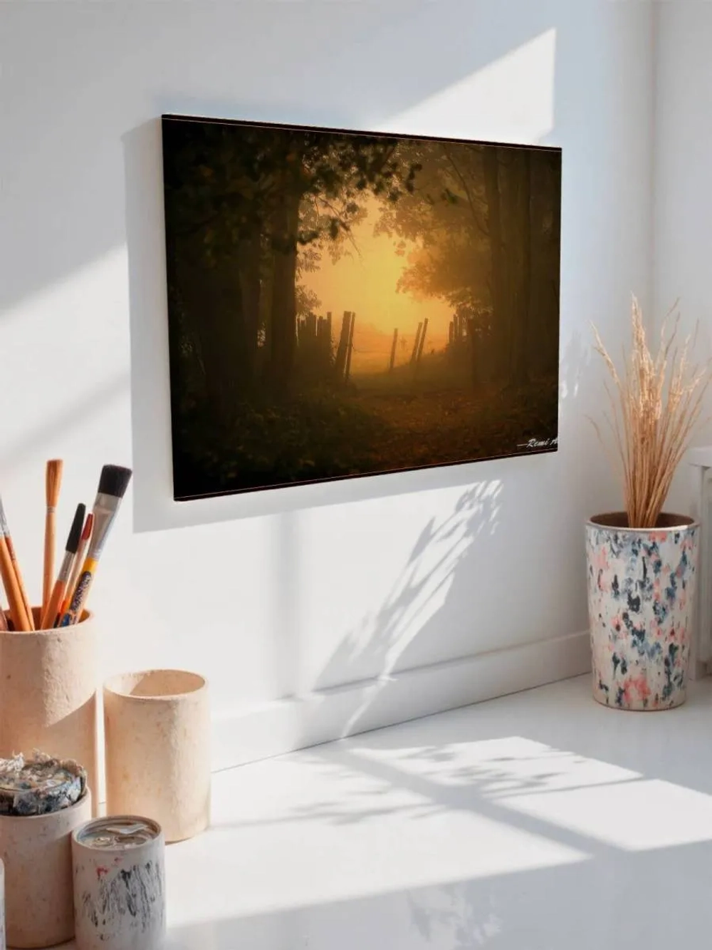 Картина на стену 40 X 50 Деревня