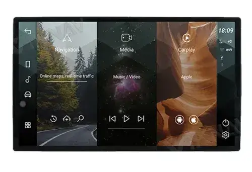 Магнитола для Range Rover 4 2012-2017 / Sport 2 2013-2017 - Kuberg MRW-1304 Android 11, Быстрая, SIM-слот, CarPlay
