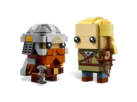 Конструктор LEGO BrickHeadz 40751 Властелин колец: Леголас и Гимли
