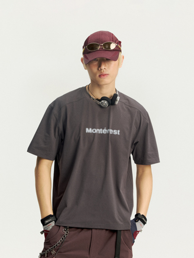 Футболка Nothomme Monterest  Logo графит