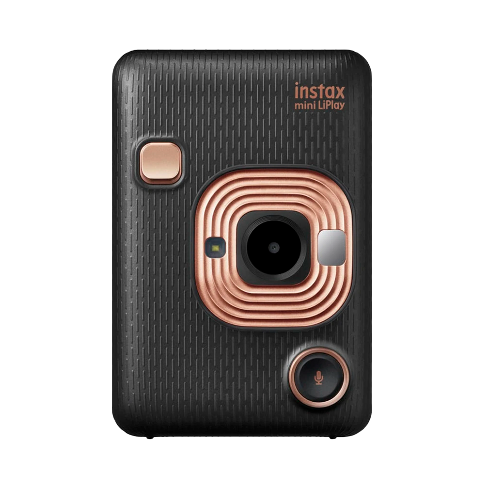 Фотоаппарат мгновенной печати Fujifilm Instax Mini LiPlay, Elegant Black (Черный)