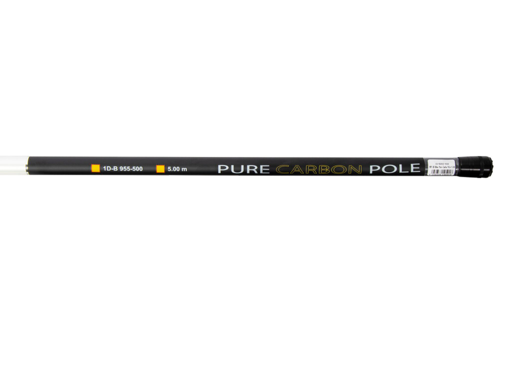 Удилище поплавочное без колец WFT XK Bone PURE CARBO POLE 500 см, 4-20 г