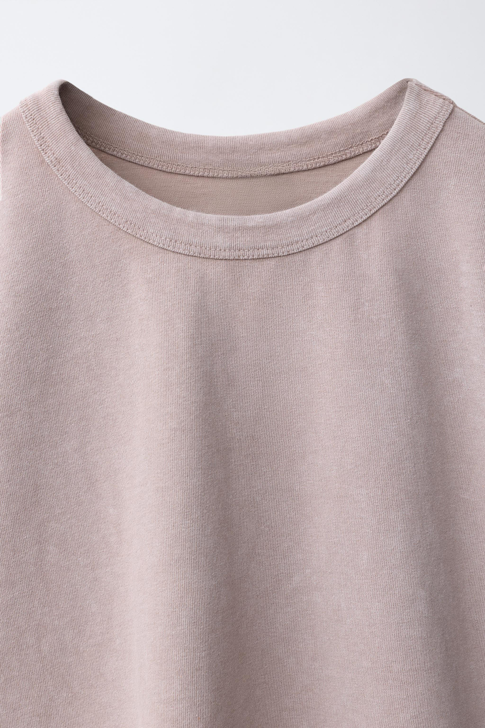 ZARA КОМПЛЕКТ ИЗ ФУТБОЛКИ И БРЮКОВ-БАЛЛОНОВ, ЛИНЯЛЫЙ РОЗОВЫЙ