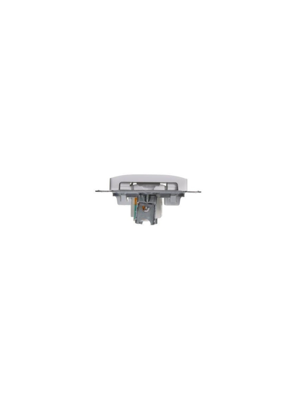 Розетка компьютерная 1-м СП Glossa RJ45 кат.5E механизм бел. SE GSL000181K