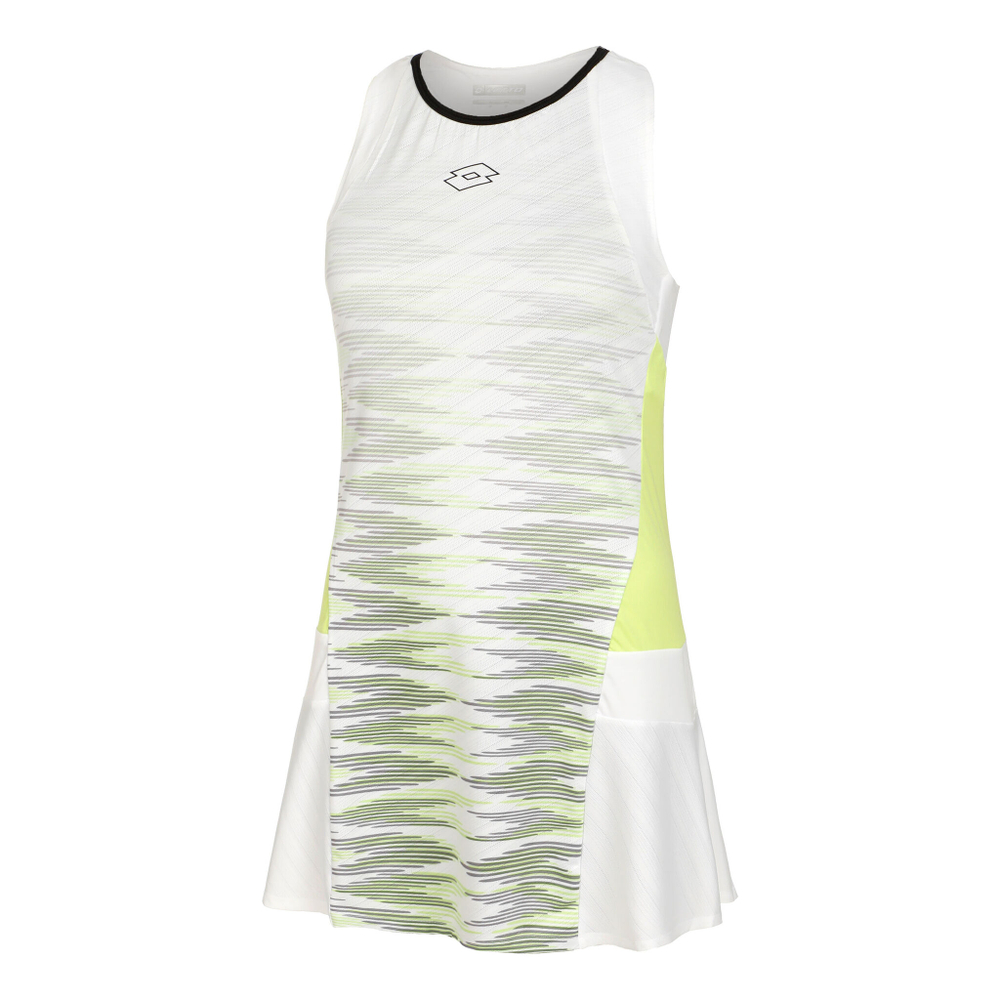 Женская теннисное платье Lotto Tech 1 D4 Dress Women - White, Green