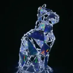 Полигональная фигура "Кошечка"