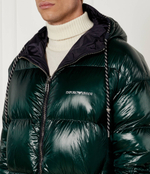 двухсторонняя пуховая куртка giacca piumino Emporio Armani - темно-синий(6L1L83 1NNBZ)