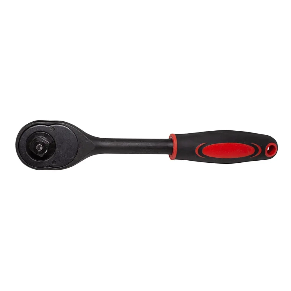 Трещотка реверсивная ударная с резиновой ручкой 1/2''(24 зуб.) WMC TOOLS WMC-80242MPB