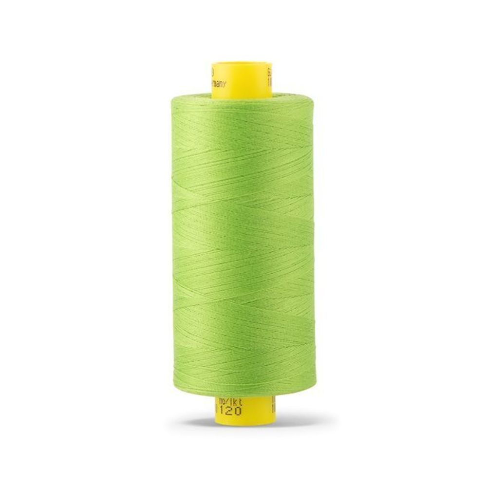 Нитка Gutermann Mara 120 (1000 метров), 1 кат., универсальная | 336 лаймовый