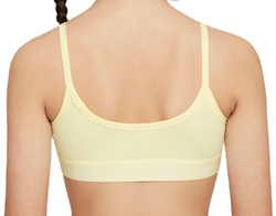Топ для девочки теннисный Nike Trophy Bra - зеленый