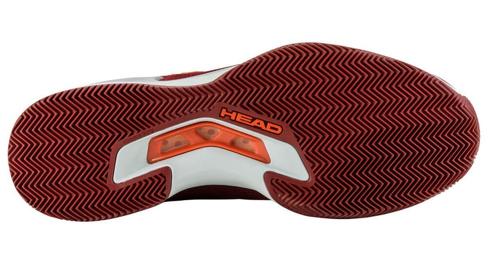 Мужские кроссовки теннисные Head Sprint Pro 3.5 Clay - dark red/orange