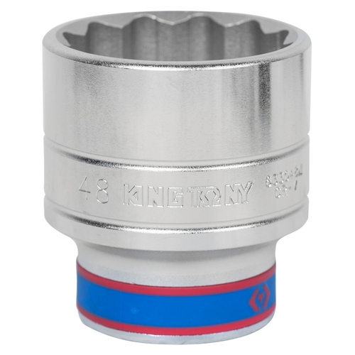 KING TONY (633048M) Головка торцевая стандартная двенадцатигранная 3/4", 48 мм