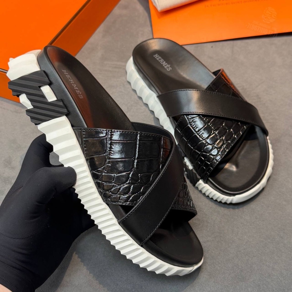 Шлепанцы Hermes Infra