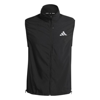 Мужская теннисная жилетка Adidas Running Essentials - black