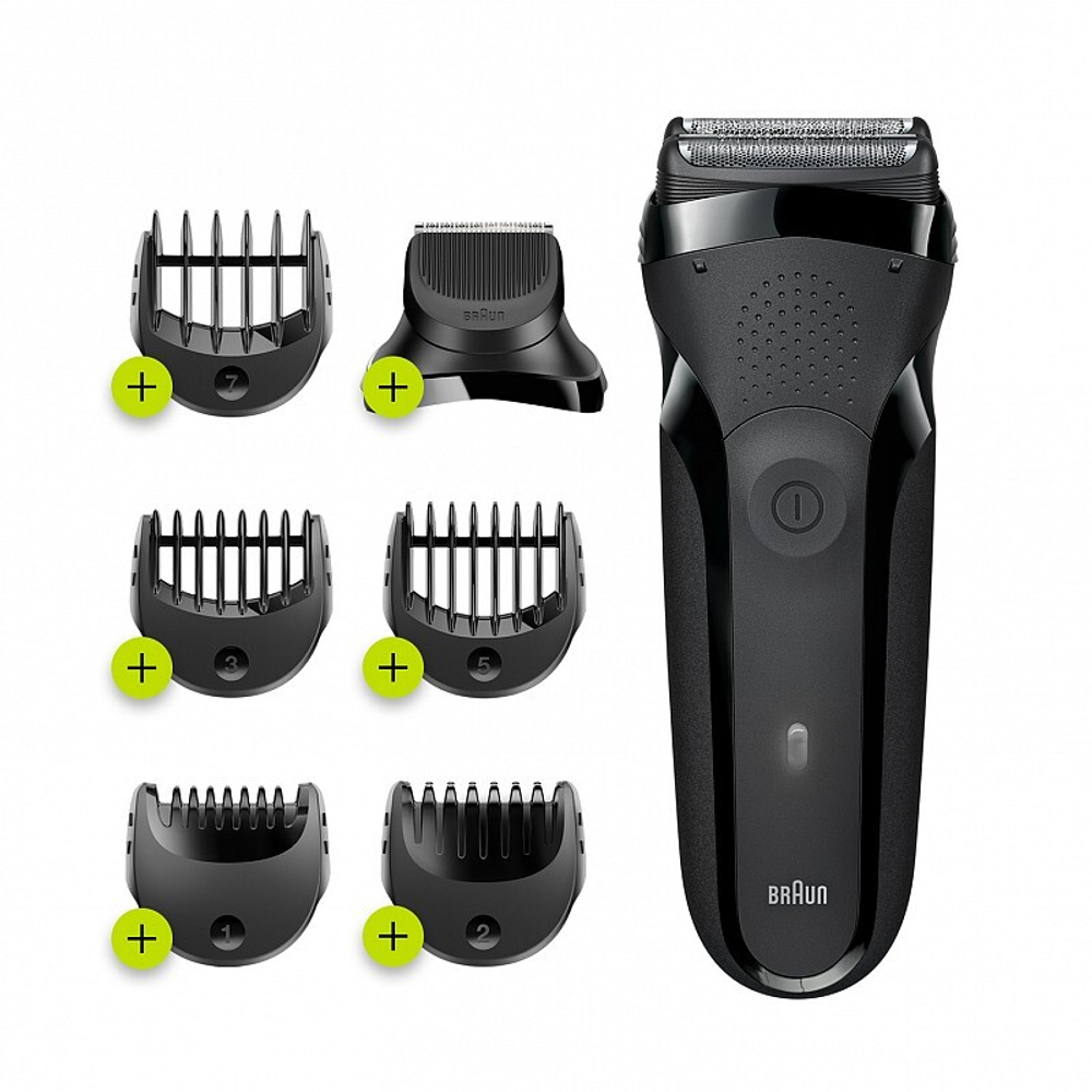 Электробритва Braun 300BT Black Shave&Style