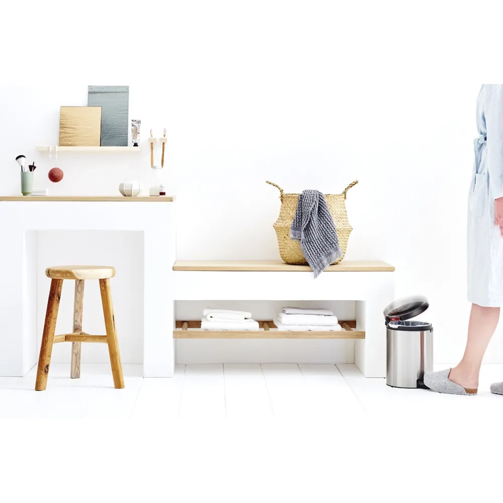 Brabantia Контейнер для мусора NewIcon 3л, матовая сталь 112164