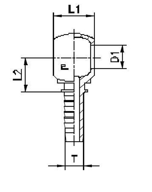 Фитинг DN 05 BANJO 14x1.5