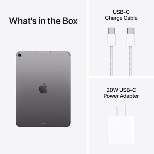 Планшет Apple iPad Air 11 (M4, 2026) 128 ГБ Wi-Fi + Cellular Серый космос | Space Gray
