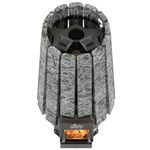 Дровяная банная печь Grill'D Cometa Vega 240 Short Stone (Серпентинит)