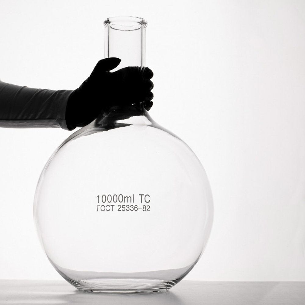 Колба плоскодонная 10000 мл, П-2-10000-65 ТС