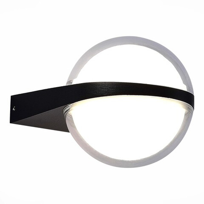 SL9510.401.01 Светильник уличный настенный ST-Luce Черный/Белый LED 2*6W 4000K