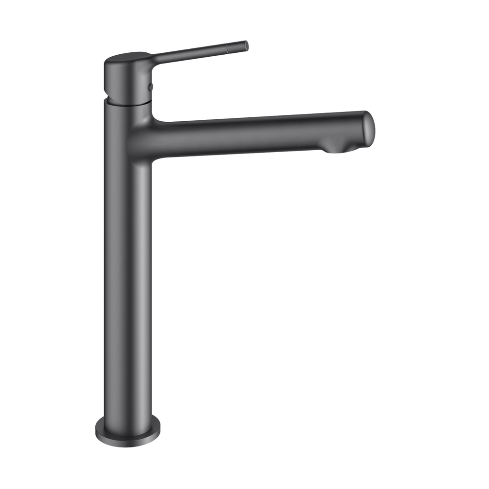 Смеситель для раковины Vincea Феерие (Feerie) VBF-5FE2GM, вороненая сталь
